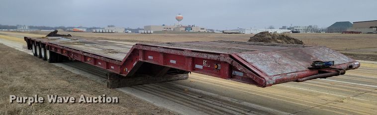 image for item KT9618 1981 Shop built oilfield trailer