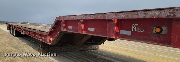 image for item KT9618 1981 Shop built oilfield trailer