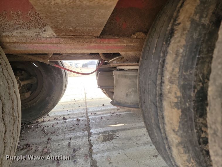 image for item KT9618 1981 Shop built oilfield trailer