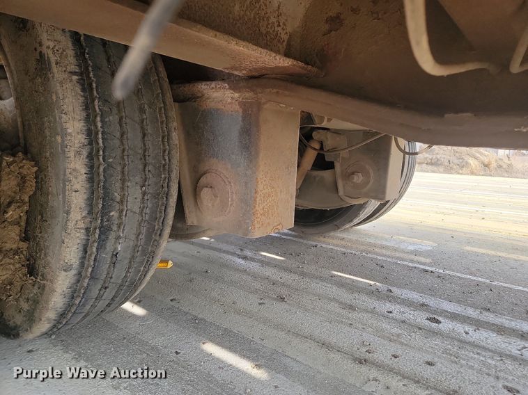 image for item KT9618 1981 Shop built oilfield trailer