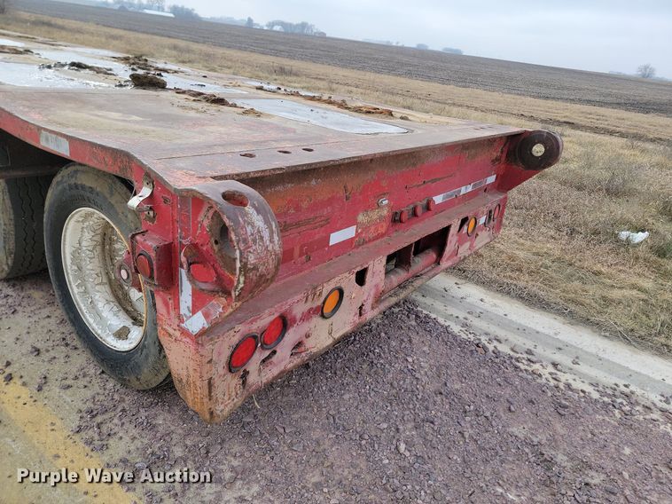 image for item KT9618 1981 Shop built oilfield trailer