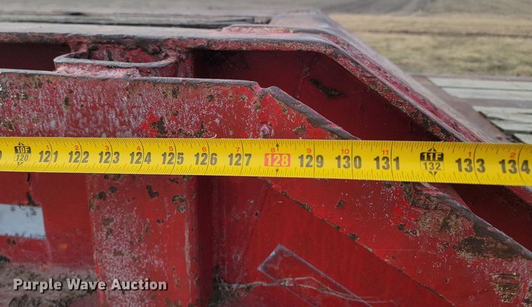 image for item KT9618 1981 Shop built oilfield trailer