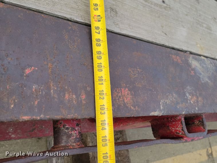 image for item KT9618 1981 Shop built oilfield trailer