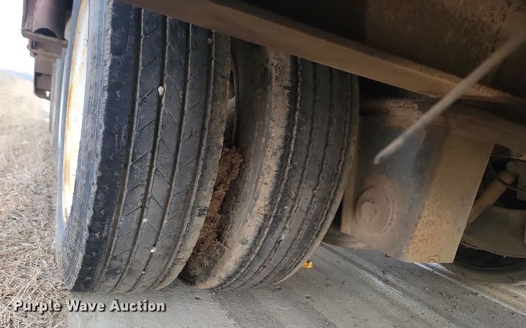 image for item KT9618 1981 Shop built oilfield trailer