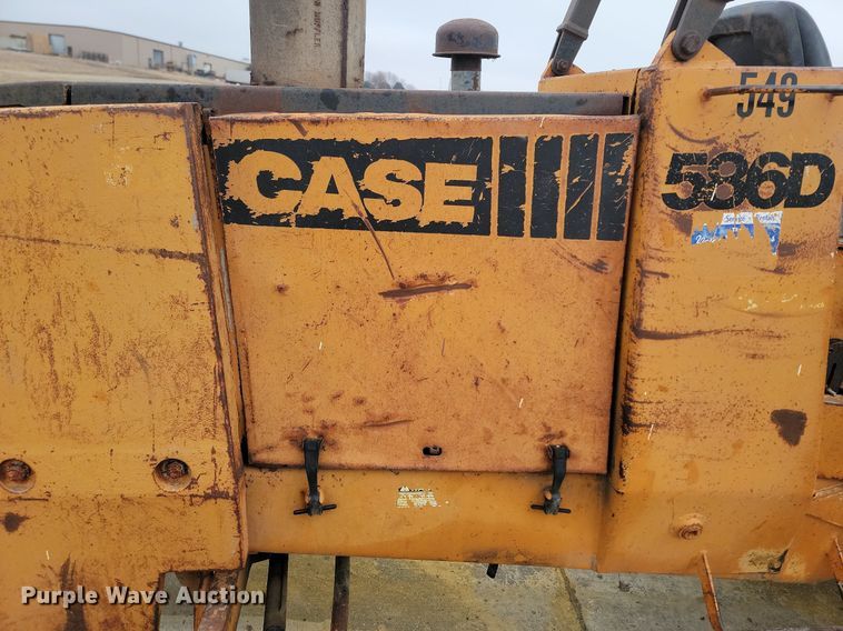 image for item KT9621 Case 586D forklift