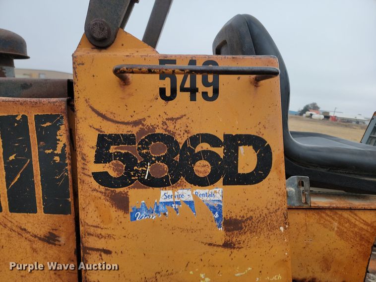 image for item KT9621 Case 586D forklift