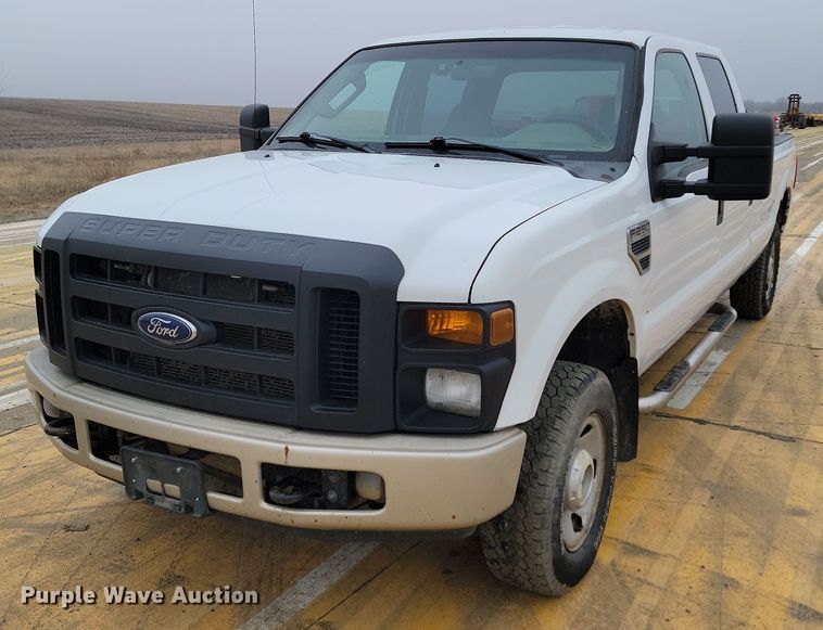 image for item KT9624 2008 Ford F250 Super Duty XL Crew Cab pickup truck