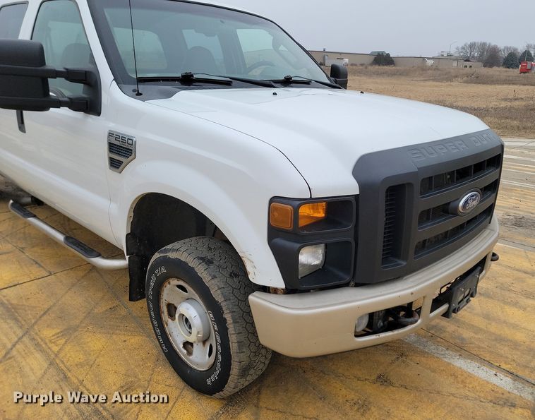image for item KT9624 2008 Ford F250 Super Duty XL Crew Cab pickup truck