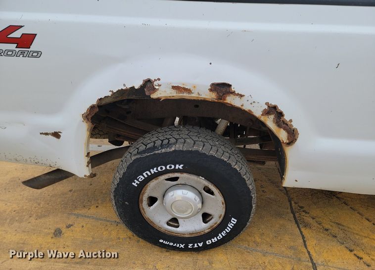 image for item KT9624 2008 Ford F250 Super Duty XL Crew Cab pickup truck