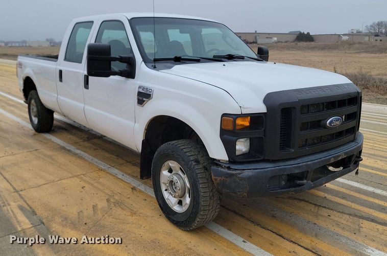image for item KT9625 2008 Ford F250 Super Duty XL Crew Cab pickup truck