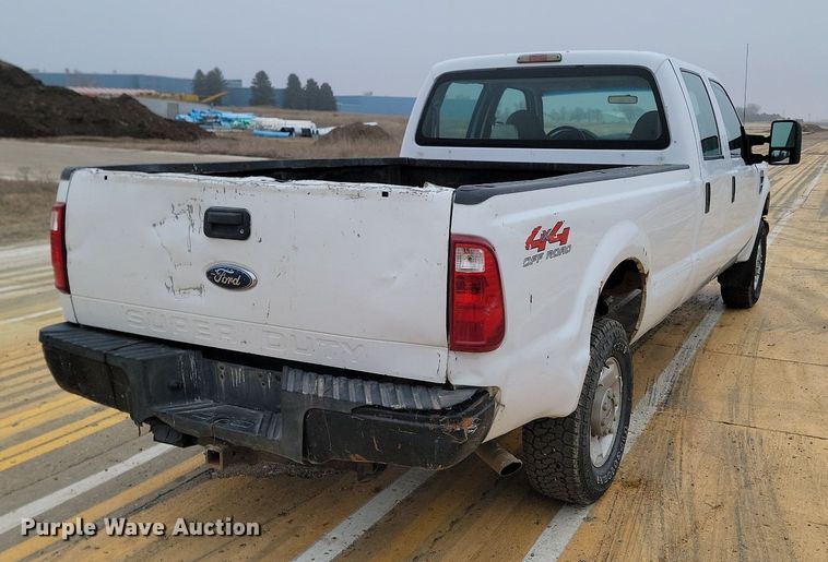 image for item KT9625 2008 Ford F250 Super Duty XL Crew Cab pickup truck