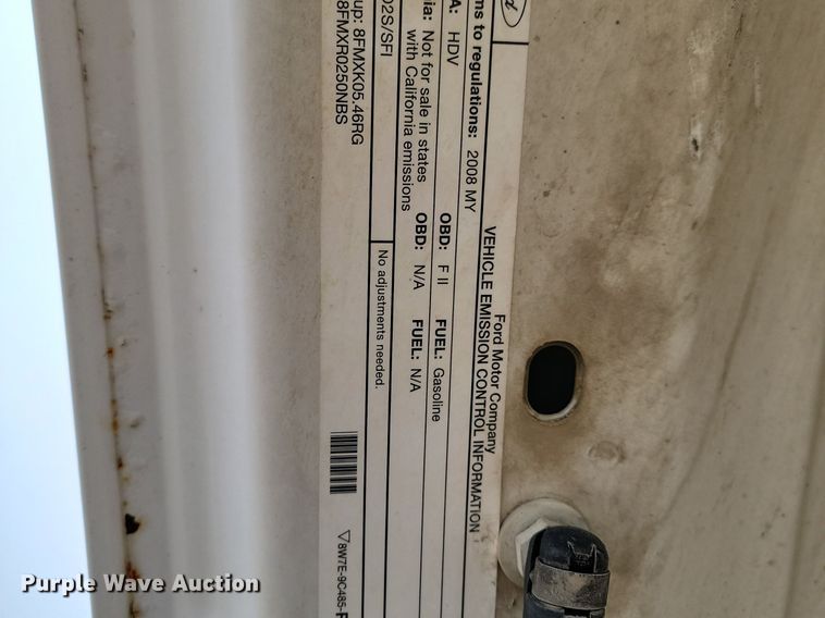 image for item KT9625 2008 Ford F250 Super Duty XL Crew Cab pickup truck