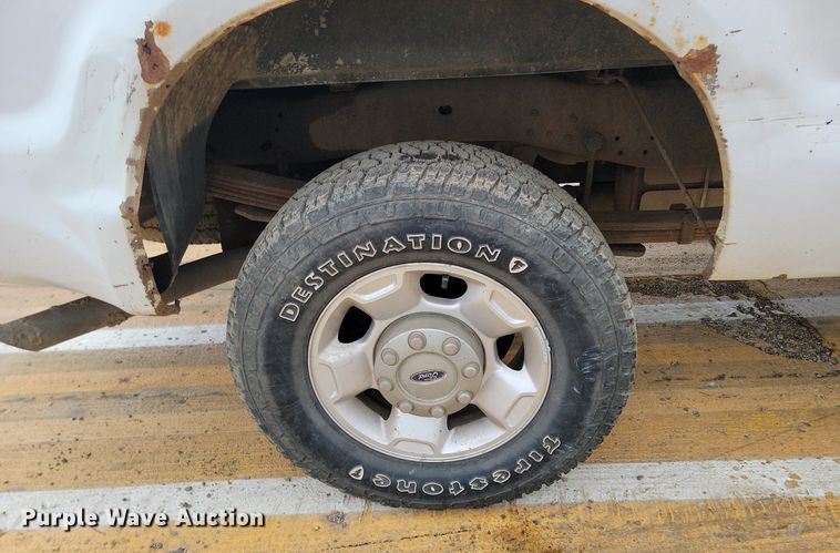 image for item KT9625 2008 Ford F250 Super Duty XL Crew Cab pickup truck