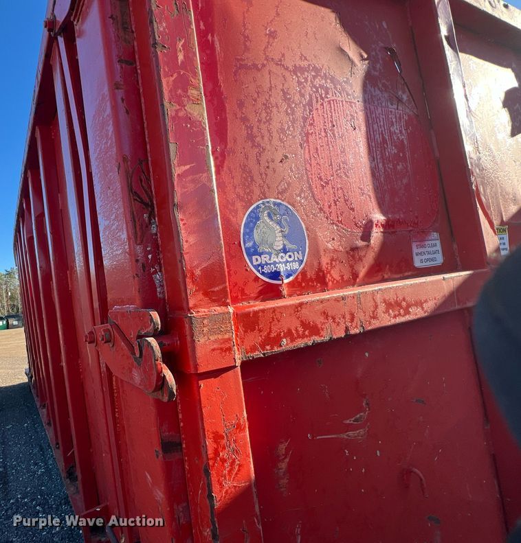 image for item KV9933 Dragon roll off container 