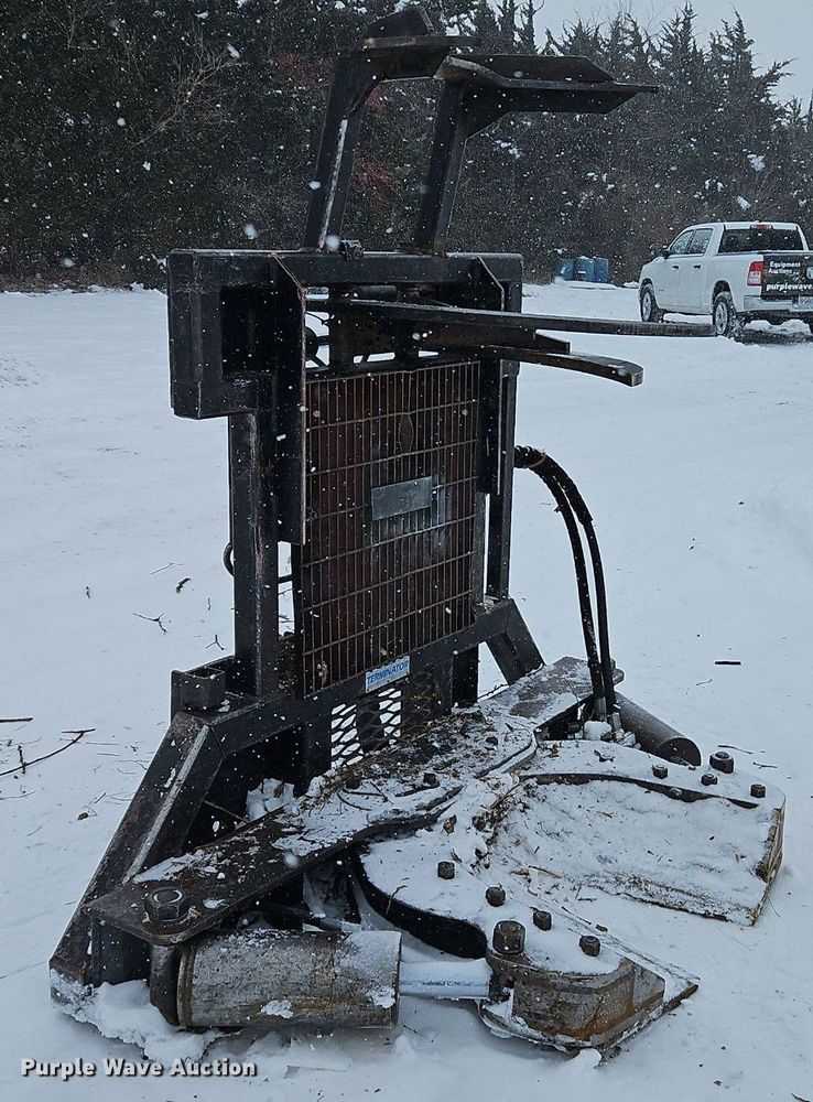 image for item LB9721 Grace Mfg Tree Terminator skid steer tree grapple shear