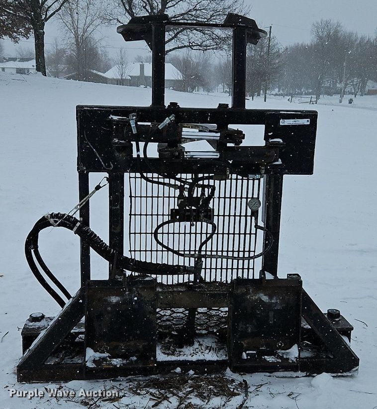 image for item LB9721 Grace Mfg Tree Terminator skid steer tree grapple shear