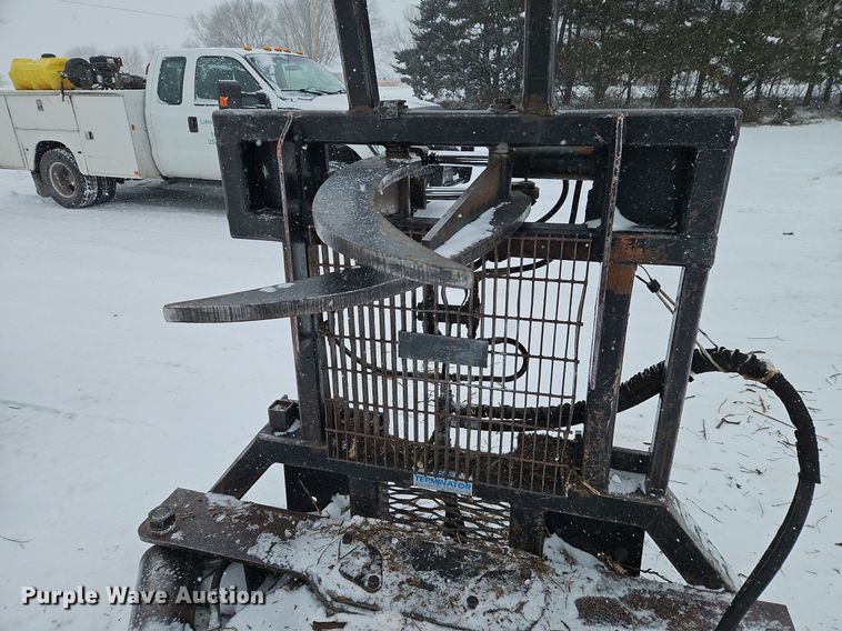 image for item LB9721 Grace Mfg Tree Terminator skid steer tree grapple shear