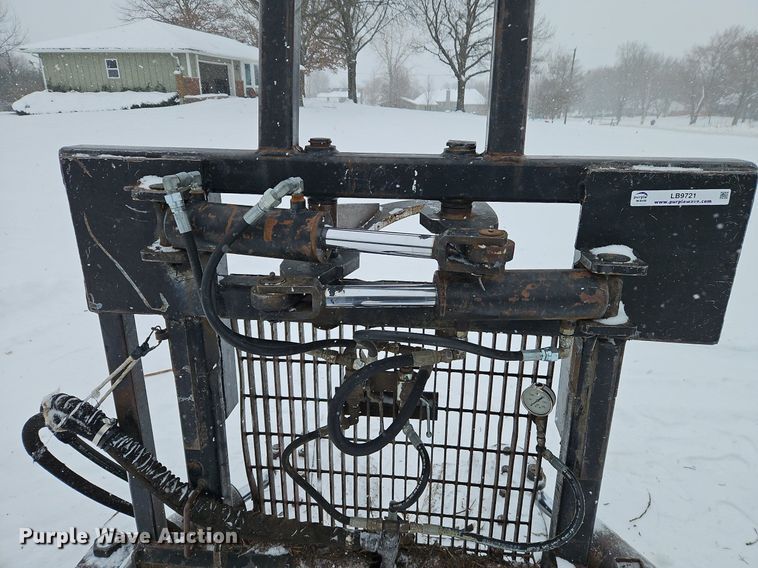 image for item LB9721 Grace Mfg Tree Terminator skid steer tree grapple shear