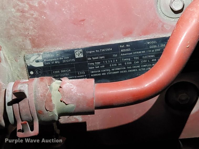 image for item LC9787 2013 Doosan XP825 air compressor