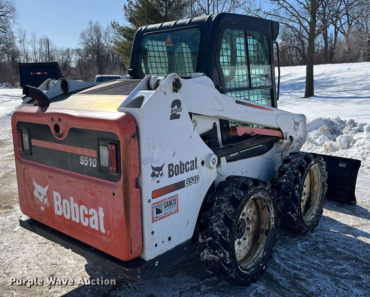 image for item LD9298 2014 Bobcat S510 skid steer loader