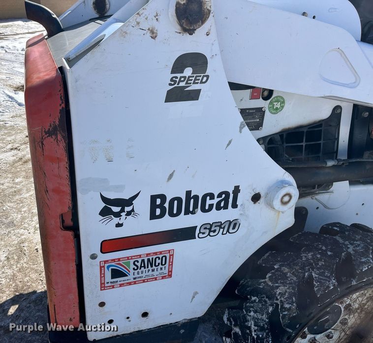 image for item LD9298 2014 Bobcat S510 skid steer loader