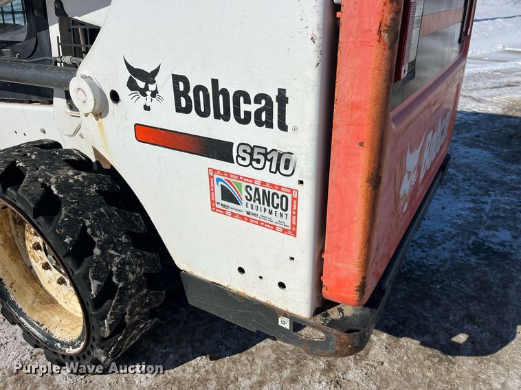 image for item LD9298 2014 Bobcat S510 skid steer loader