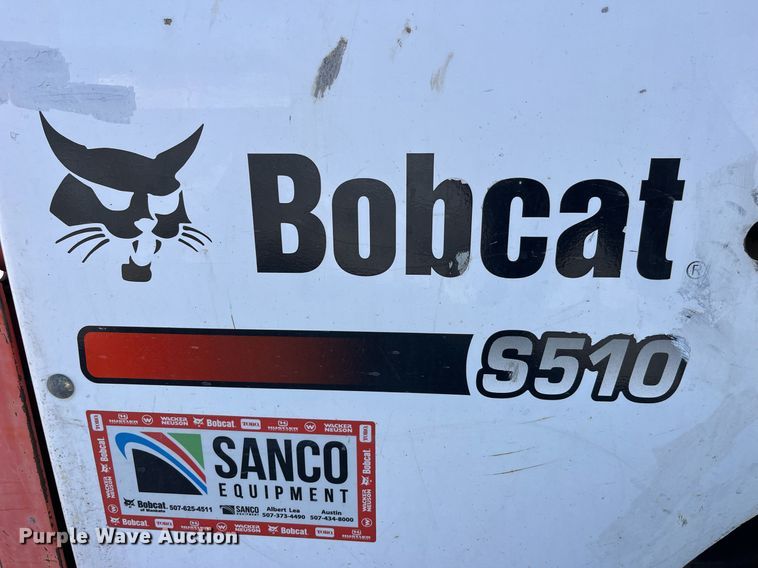 image for item LD9298 2014 Bobcat S510 skid steer loader