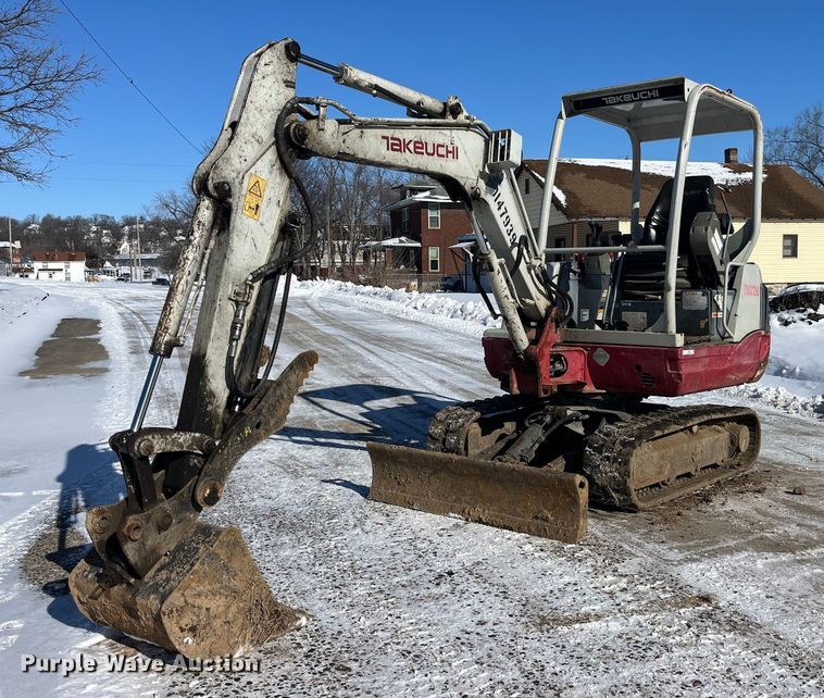 image for item LD9299 2013 Takeuchi TB228 mini excavator