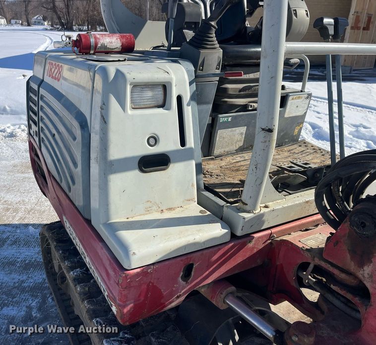 image for item LD9299 2013 Takeuchi TB228 mini excavator