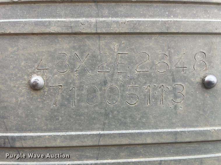 image for item LD9901 2007 Travis end dump trailer