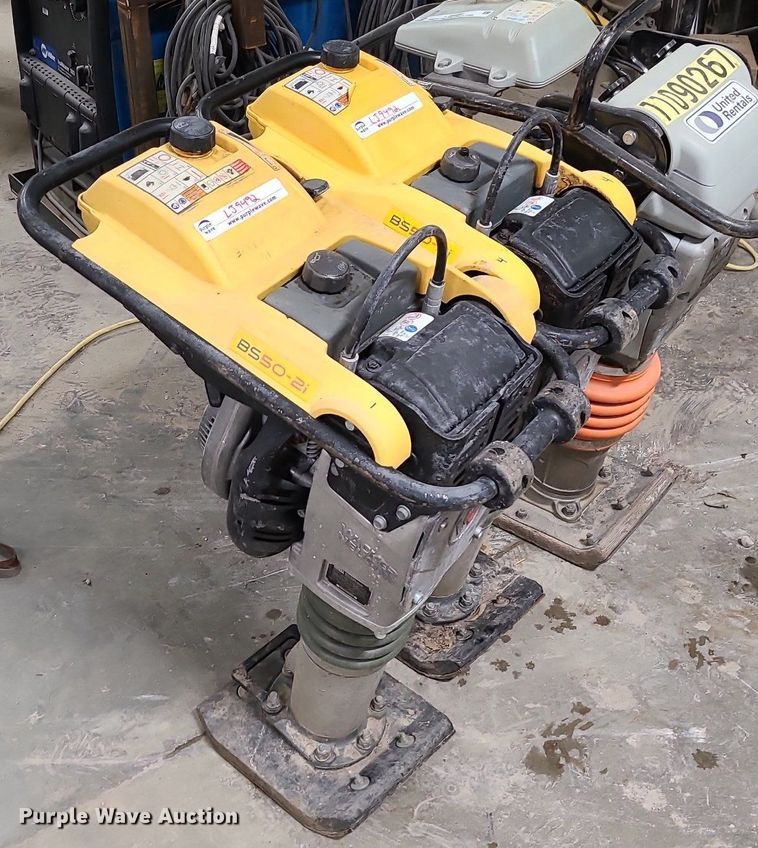 image for item LJ9492 (3) Walk behind compactors