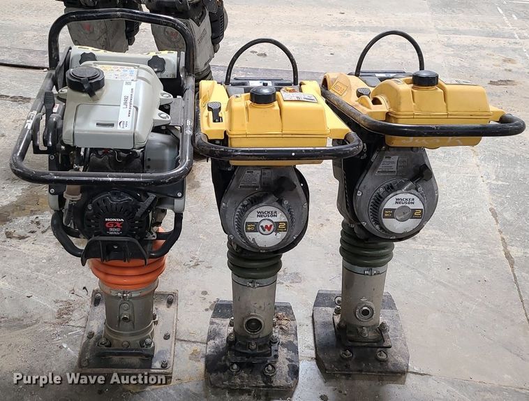 image for item LJ9492 (3) Walk behind compactors