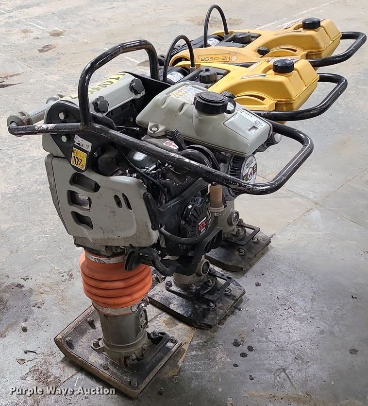 image for item LJ9492 (3) Walk behind compactors