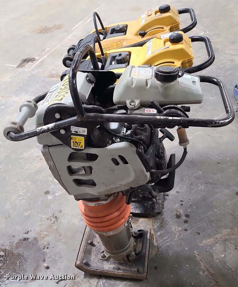 image for item LJ9492 (3) Walk behind compactors