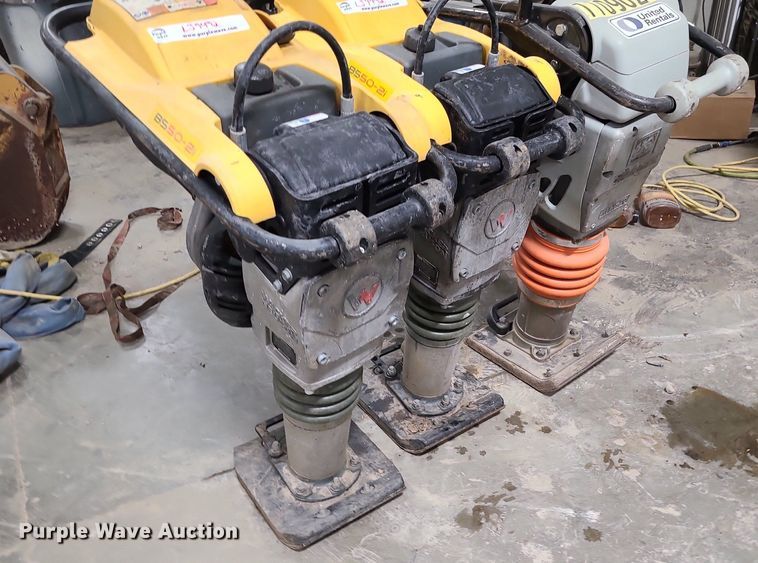 image for item LJ9492 (3) Walk behind compactors