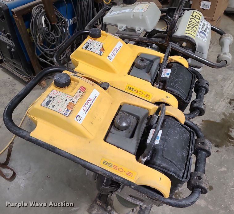 image for item LJ9492 (3) Walk behind compactors