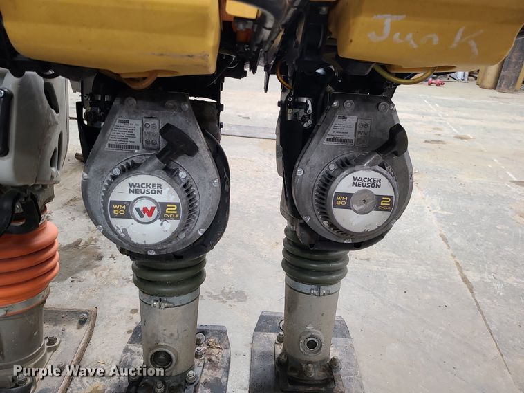 image for item LJ9492 (3) Walk behind compactors