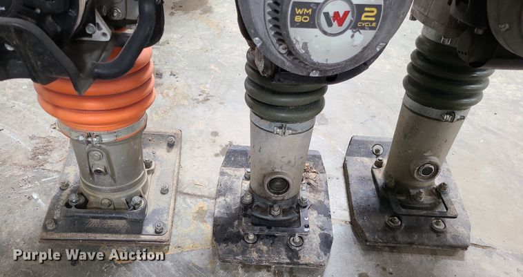 image for item LJ9492 (3) Walk behind compactors