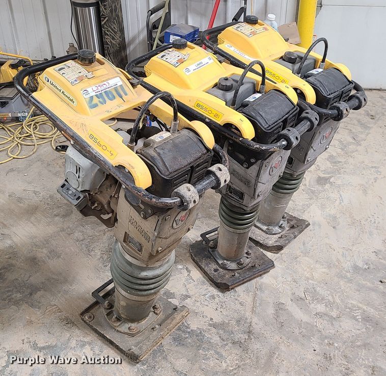 image for item LJ9493 (3) Wacker Nueson compactors