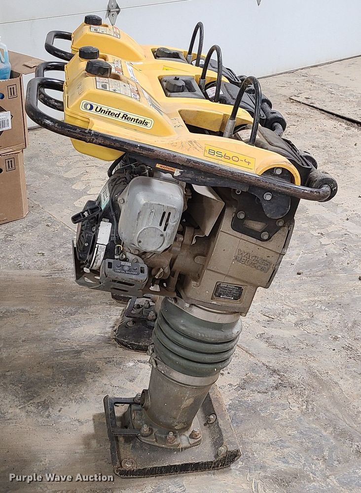 image for item LJ9493 (3) Wacker Nueson compactors