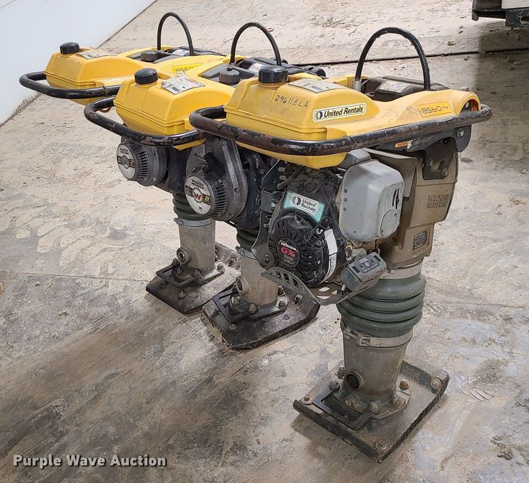 image for item LJ9493 (3) Wacker Nueson compactors