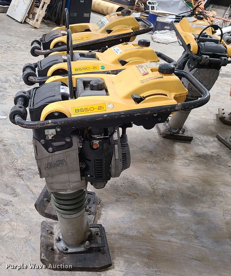 image for item LJ9493 (3) Wacker Nueson compactors