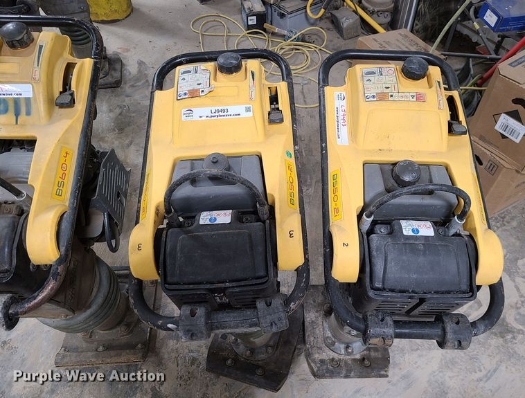 image for item LJ9493 (3) Wacker Nueson compactors