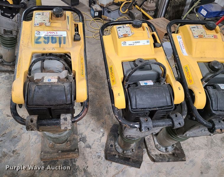 image for item LJ9493 (3) Wacker Nueson compactors