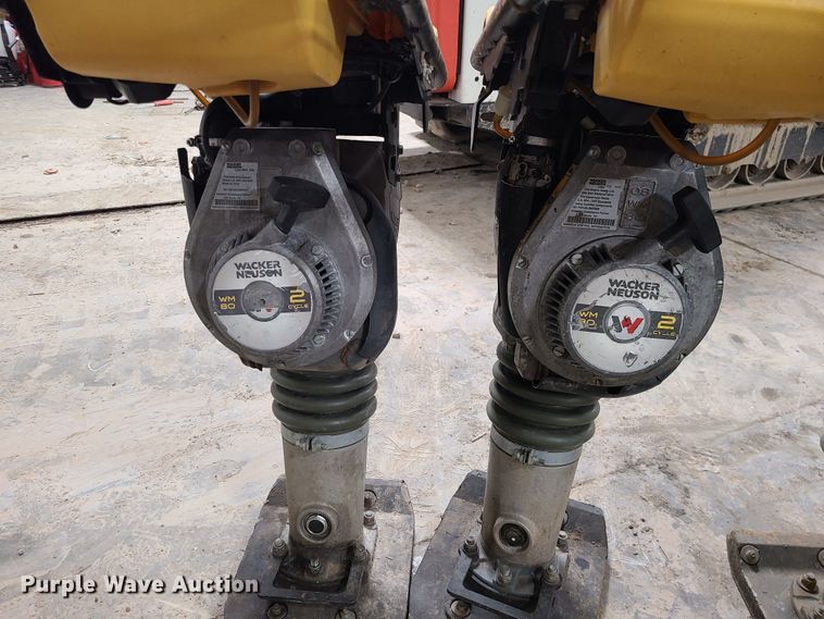 image for item LJ9493 (3) Wacker Nueson compactors