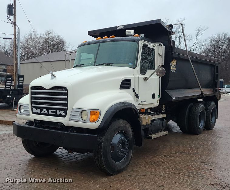 image for item LJ9503 2007 Mack CV713 dump truck