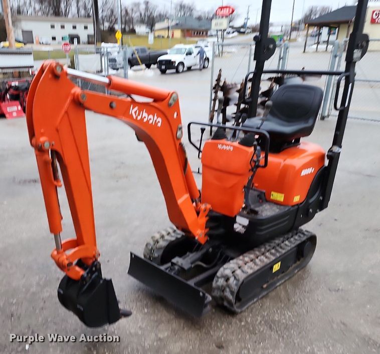 image for item LJ9508 2009 Kubota K008-3 mini excavator