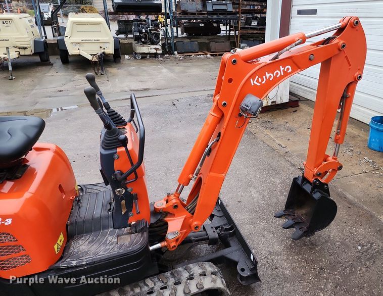 image for item LJ9508 2009 Kubota K008-3 mini excavator