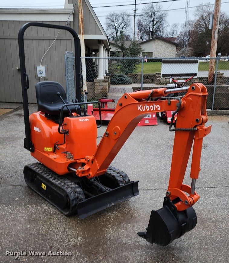 image for item LJ9509 Kubota K008-3 mini excavator