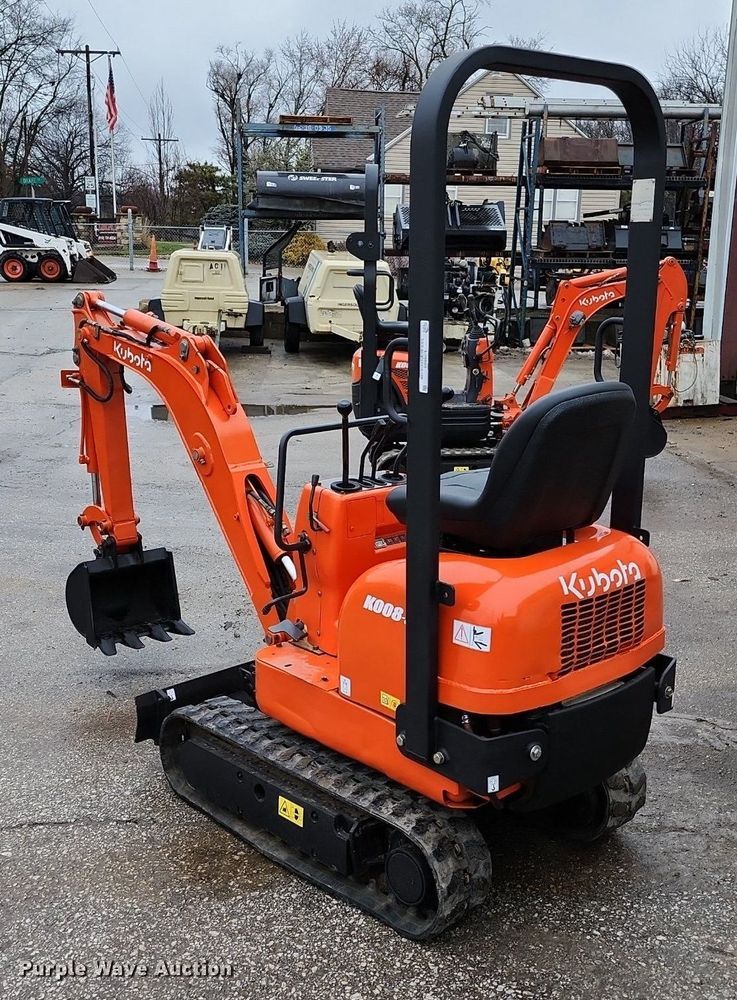 image for item LJ9509 Kubota K008-3 mini excavator